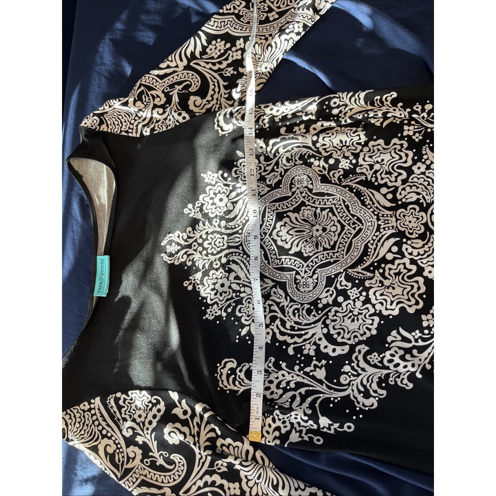 Truly Yours Sport Sparkly Black Midi Dress Medium - Picture 5 of 7